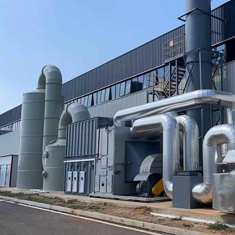 LQ-CF-CO Nakapirming Bed Zeolite Adsorption + Catalytic Oxidation (CO)