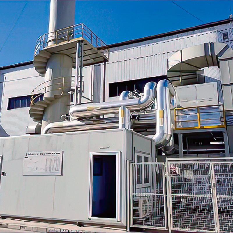 LQ-ADW-CO Zeolite Rotary Concentrator (Cylindrical/Disc Type) ＋ Catalytic Oxidation (CO)